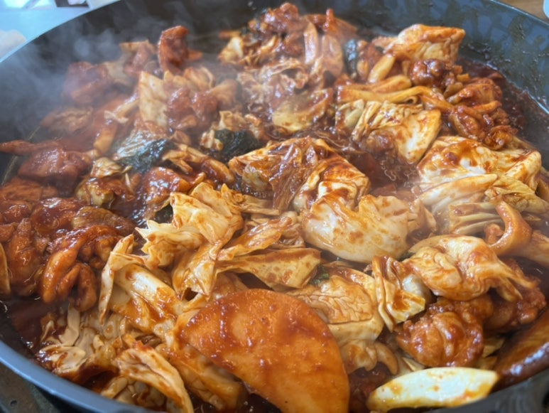 Dakgalbi: Korea's Spicy Stir-Fried Chicken
