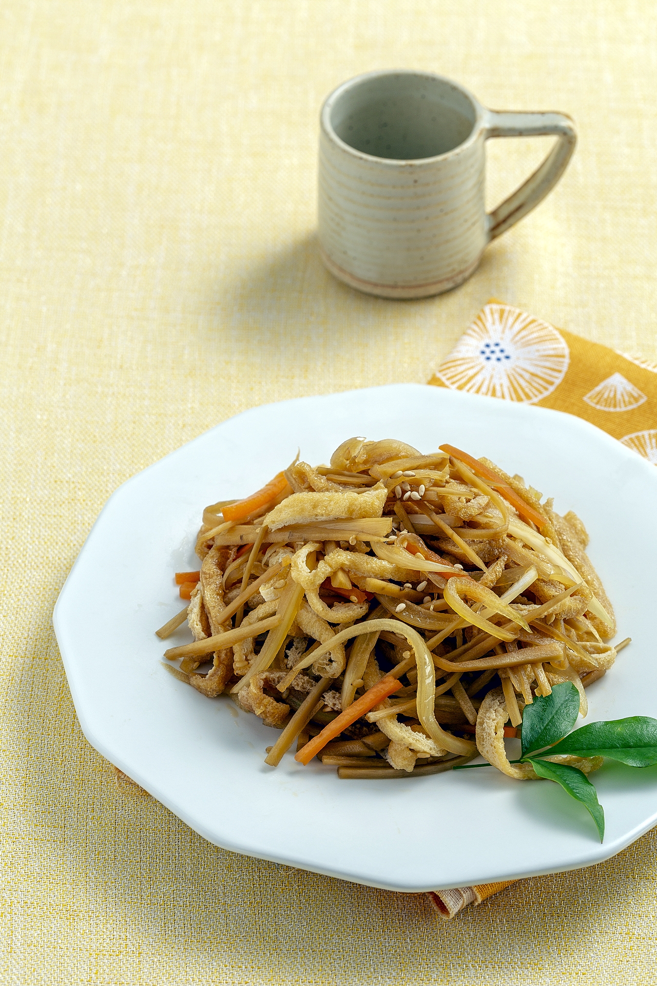 Japchae (Glass Noodle Stir-fry)