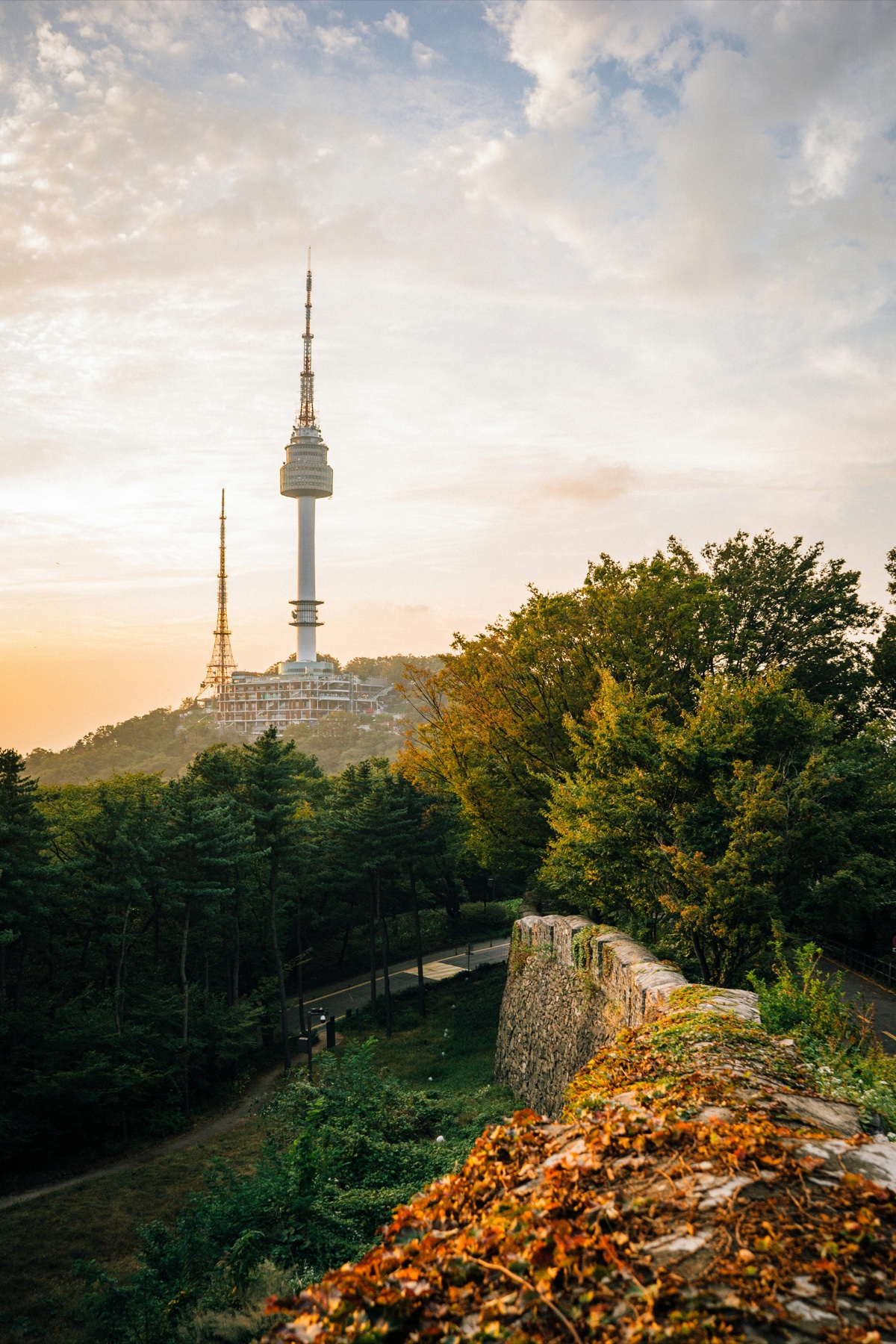 N Seoul Tower on Namsan Mountain — K-Drama filming location in Seoul