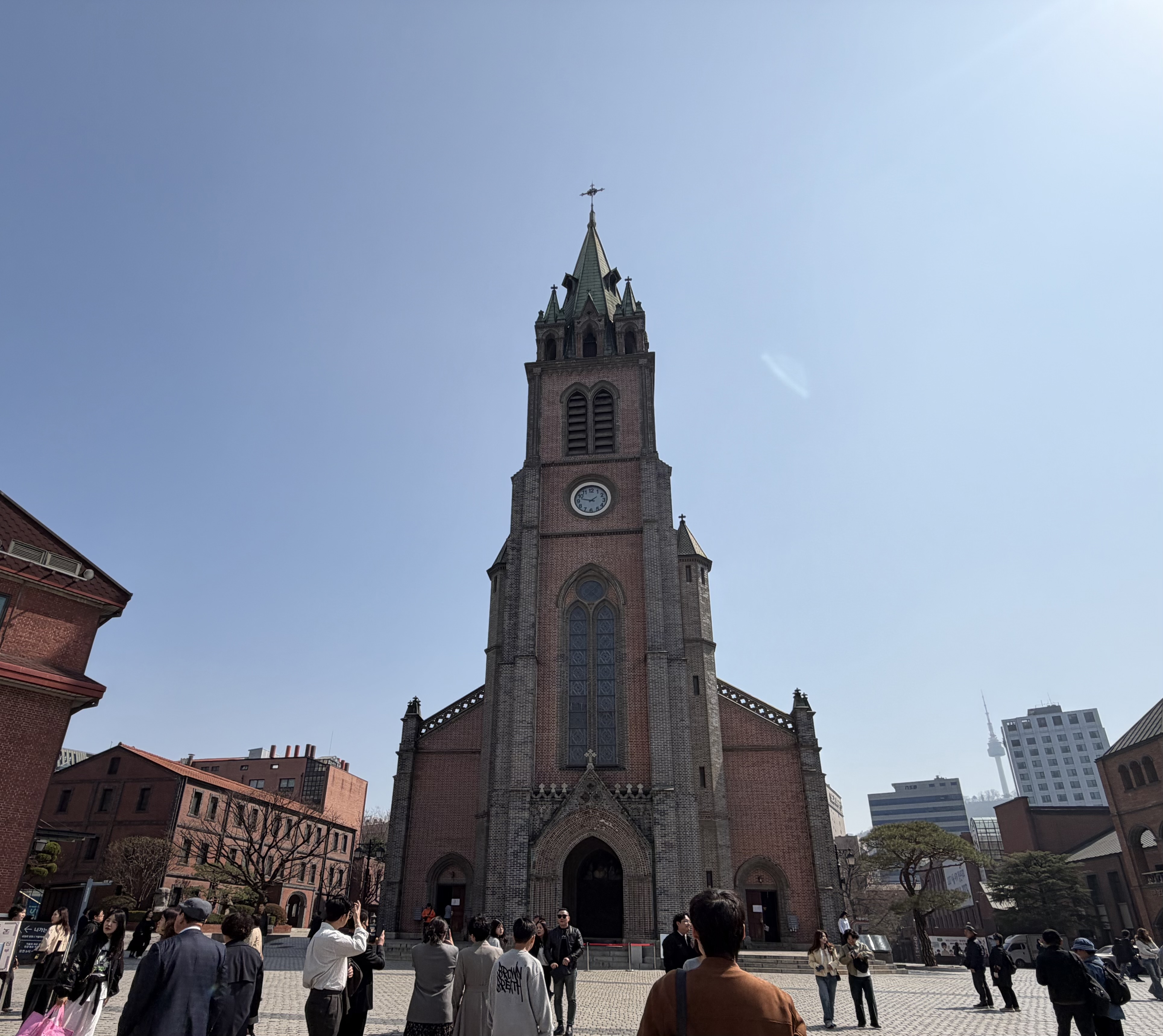 Myeongdong Cathedral — Gothic brick cathedral in Seoul